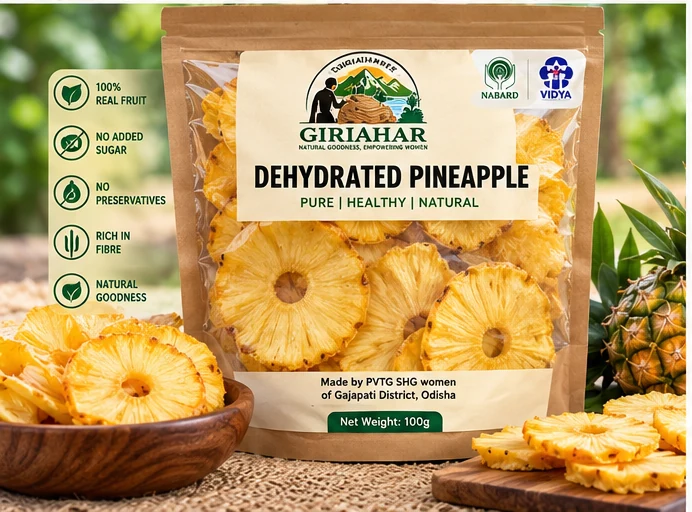 GiriAhar Dehydrated Pineapple